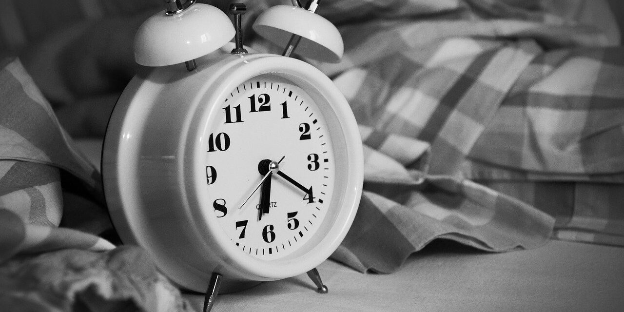 alarm clock Sleep is tremendously important for your entire well-being.